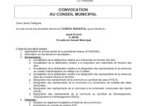 Conseil municipal &ndash; jeudi 23 avril &agrave; 18h