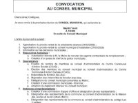 conseil municipal le 7 avril 2026